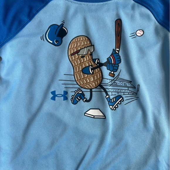 Under Armour Activewear Baseball Matching Shorts Set Size 12 Months - Picture 4 of 12